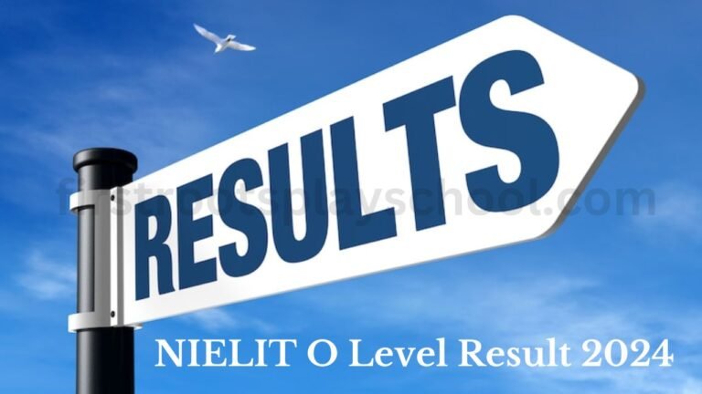 NIELIT O Level Result 2024